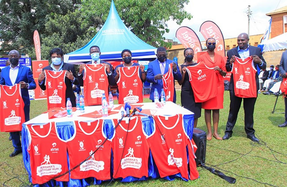 Buganda Kingdom, Airtel unveil 2021 Kabaka Birthday Run kit